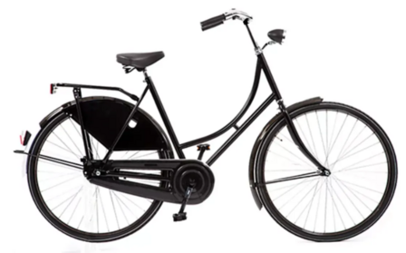 Avalon Omafiets Export Zwart 57cm