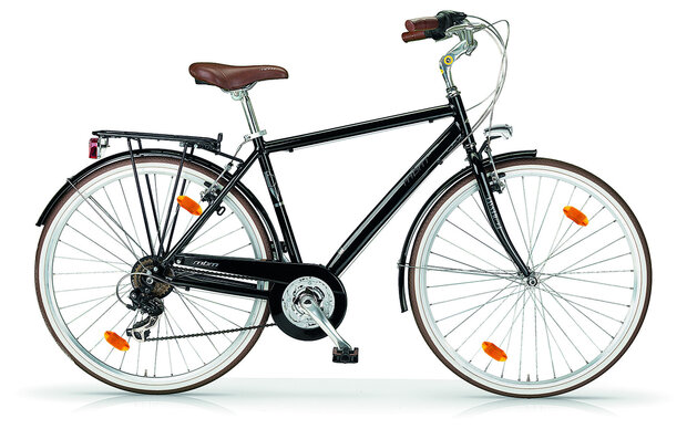 MBM Boulevard H 54 cm 18 sp Zwart